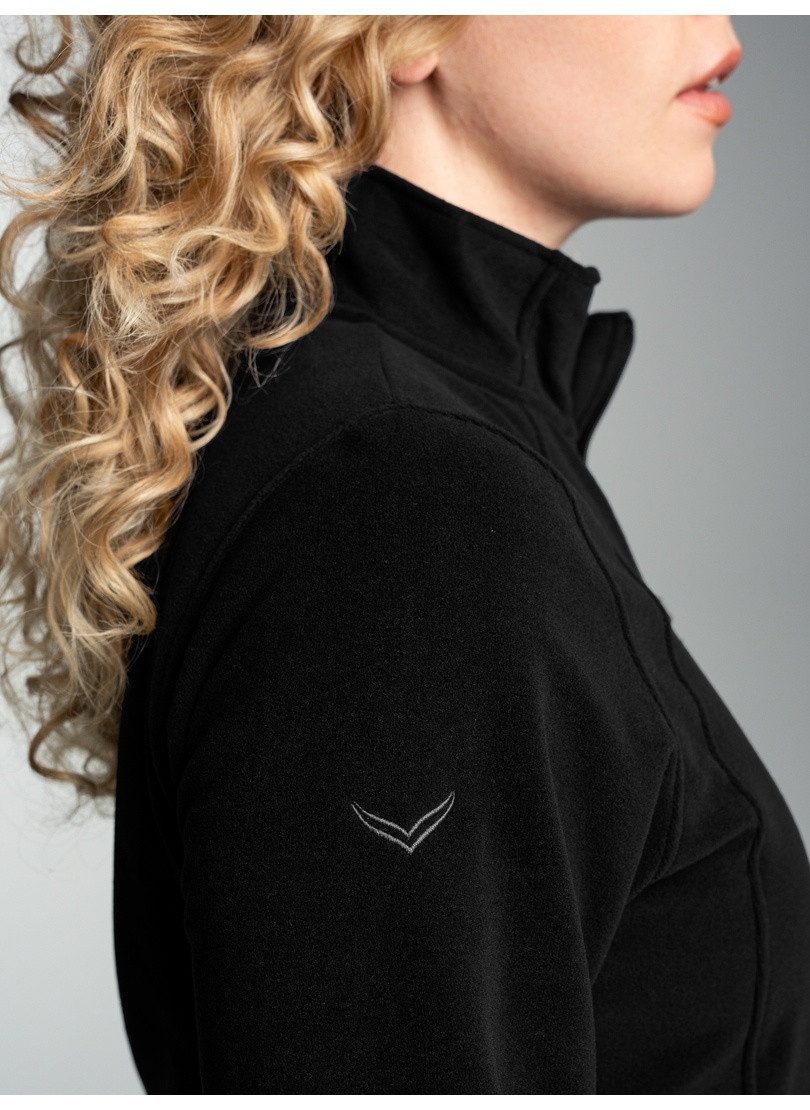 Trigema Fleecejacke TRIGEMA Taillierte Fleecejacke (1-St) – Bild 3 von 5