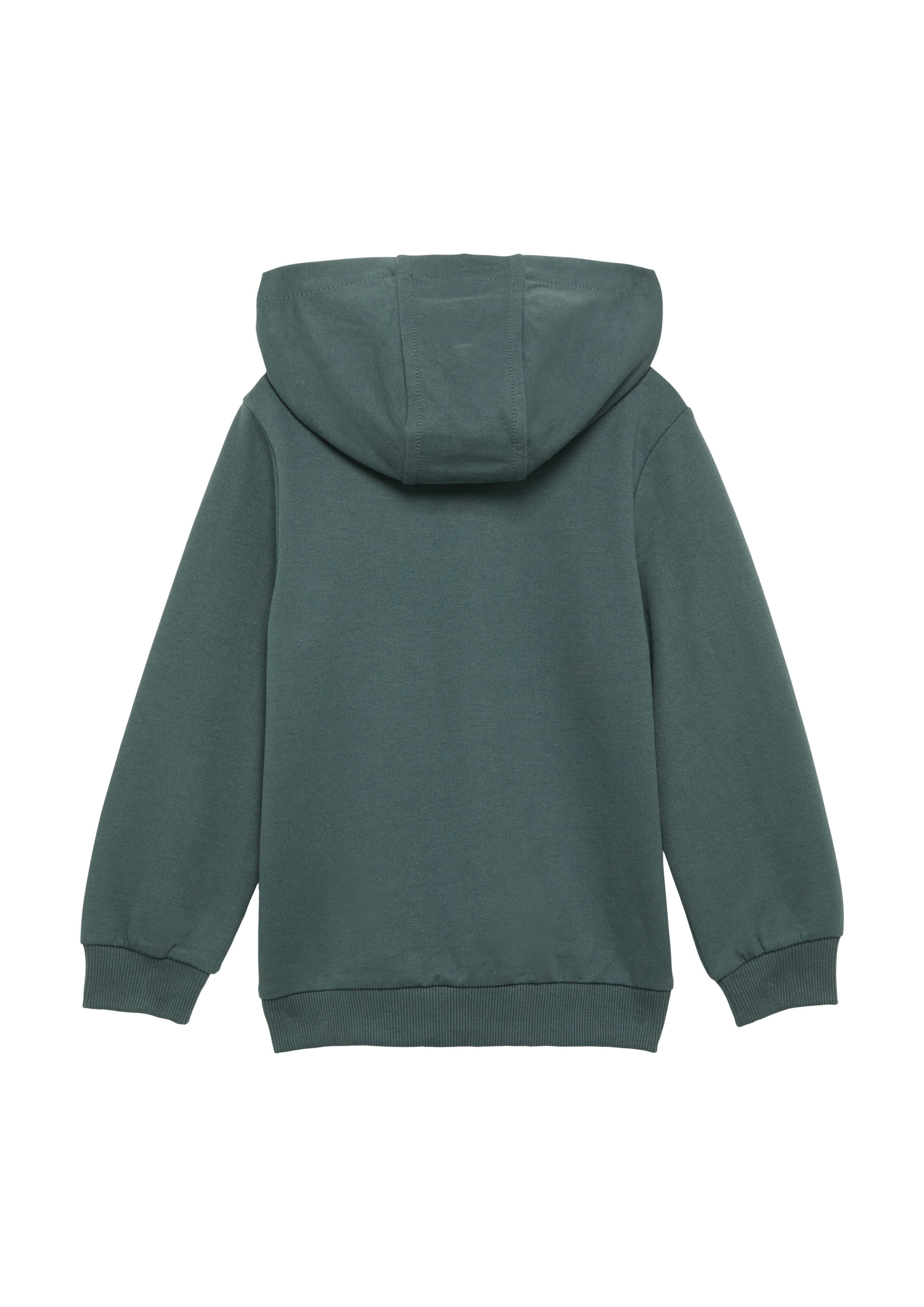 s.Oliver Junior Kapuzensweatshirt mit Logo-Print günstig online kaufen
