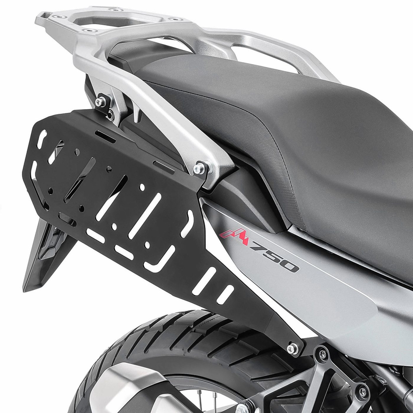 Bagtecs Reisetasche Set Satteltaschen WD1 + Seitenträger passend für Honda Transalp XL 750