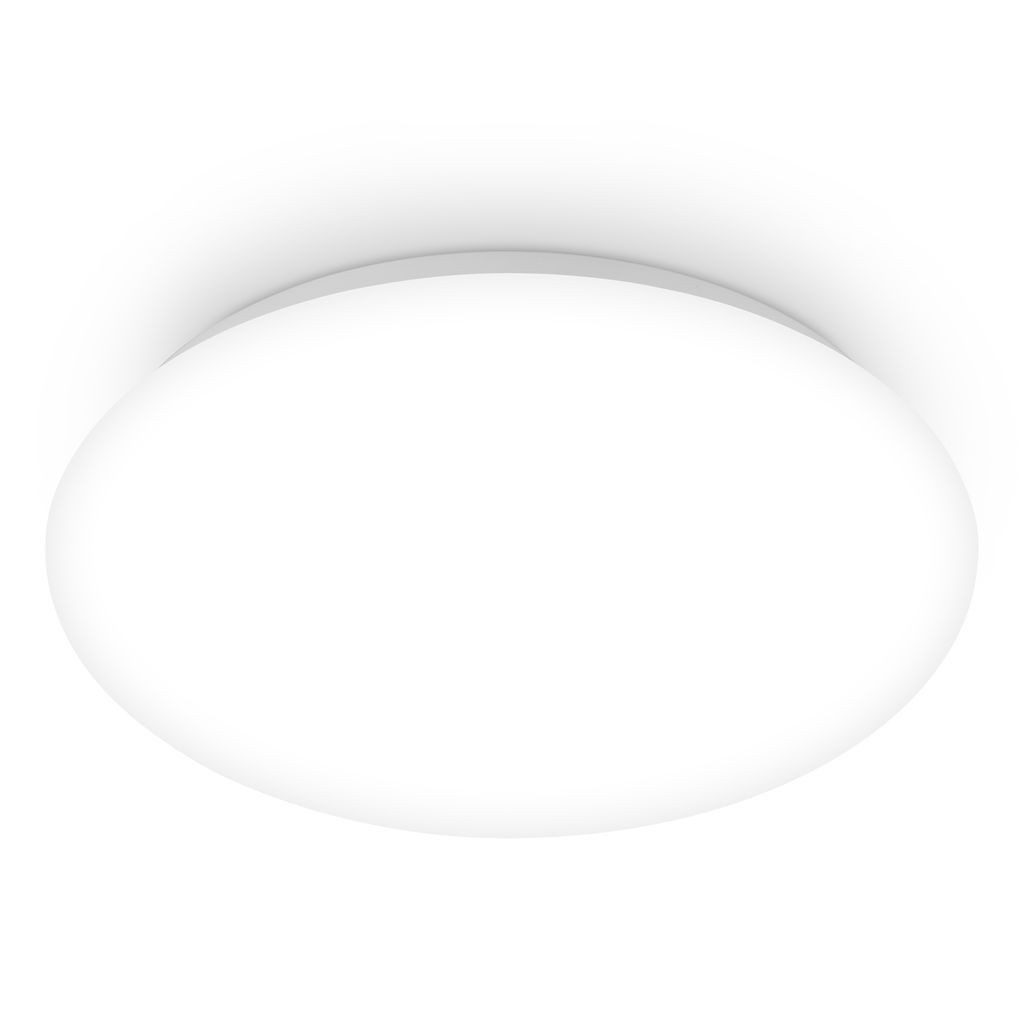Briloner Leuchten LED Deckenleuchte LED Deckenlampe Spritzwasserschutz, LED fest integriert, 4000K - Neutralweiß, 28x6,5 cm, Badezimmer, Küche, Büro