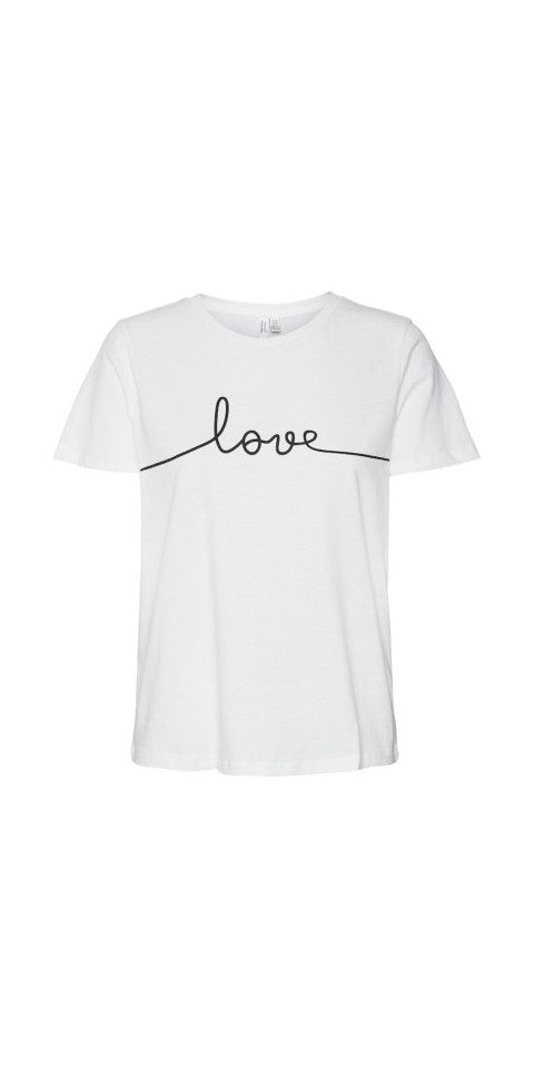 Vero Moda Kurzarmshirt VMKAMI S/S O-NECK T-SHIRT JRS BTQ R günstig online kaufen
