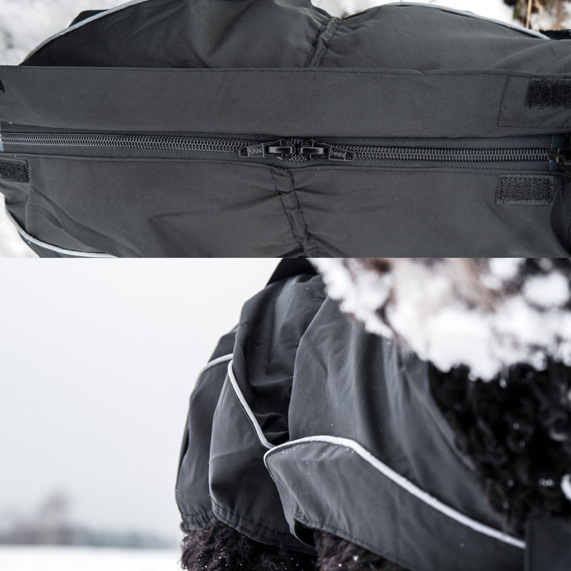 DogBite Hundemantel Winterjacke für den Hund - gefüttert, in versch. Größen