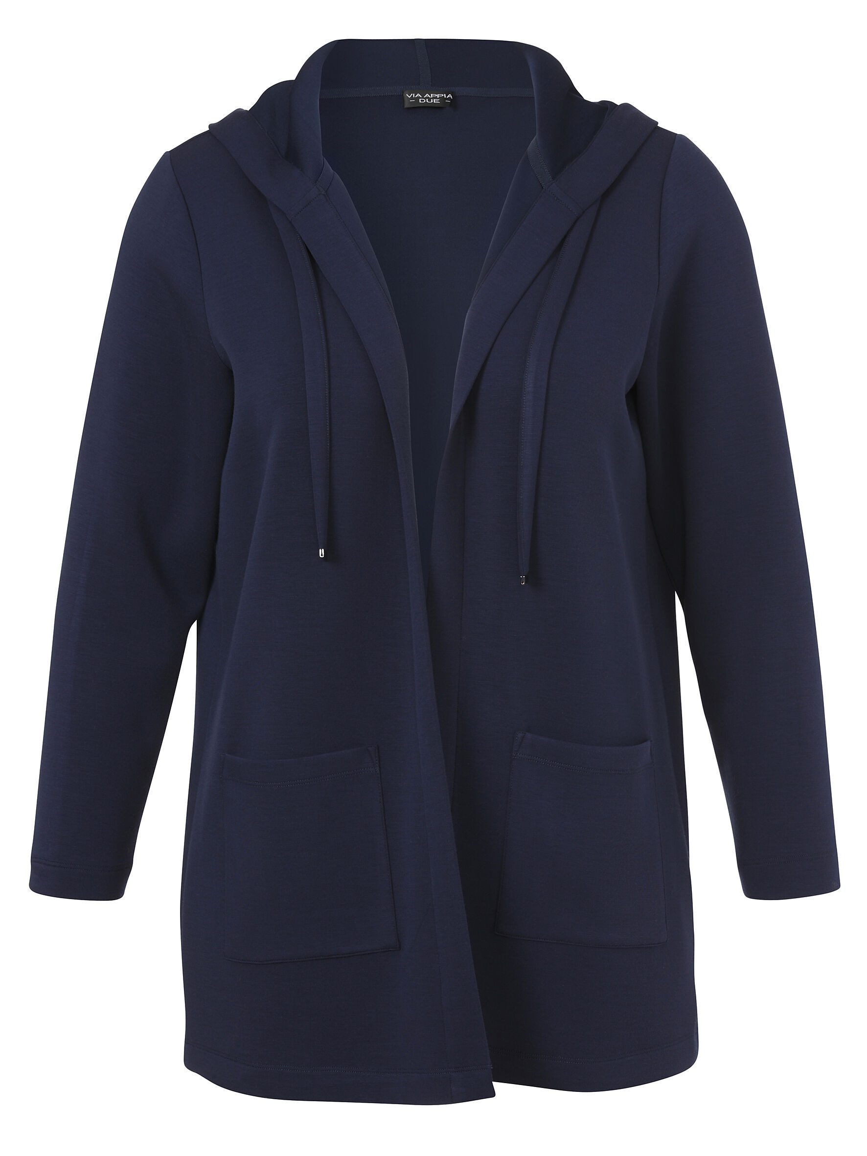 VIA APPIA DUE Kapuzensweatjacke mit Kapuze günstig online kaufen