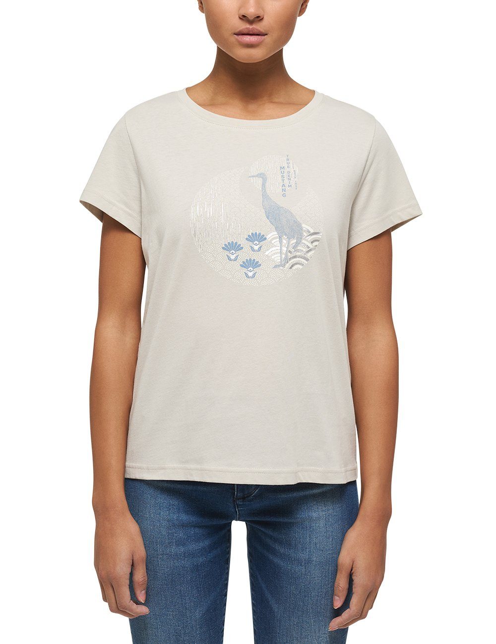 MUSTANG T-Shirt Style Alina C Print