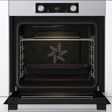 GORENJE Backofen-Set HomeMade Plus Design Jump Set, mit Seitliche Einhängegitter, AquaClean, EcoClean Email, PerfectGrill, TouchControl-Sensorbedienung