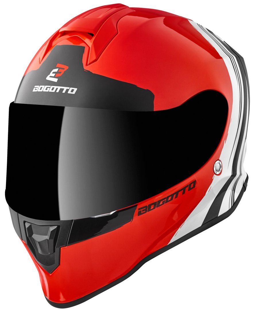Bogotto Motorradhelm V151 Wild-Ride Helm, herausnehmbares Visier