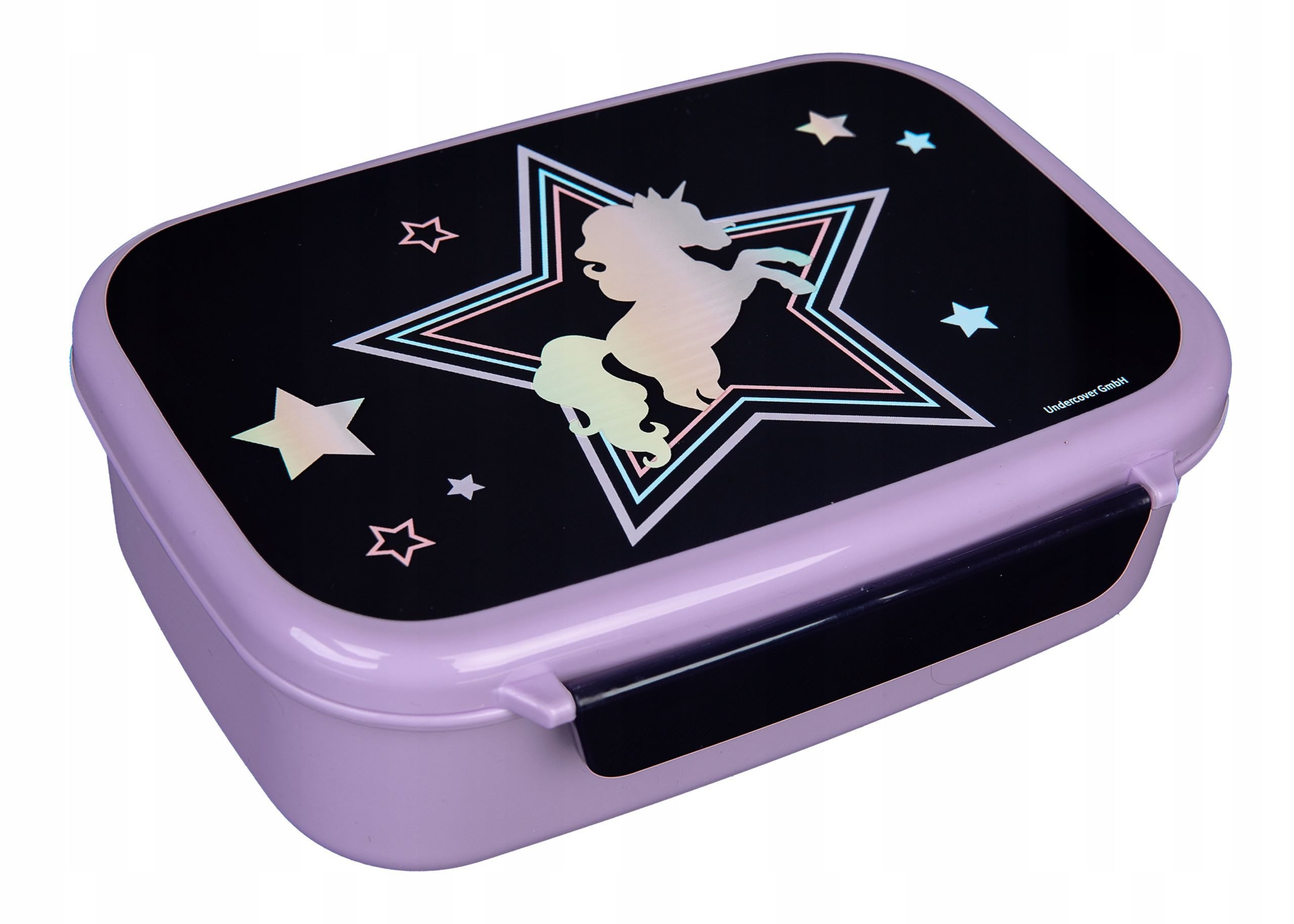 Festivalartikel Brotkasten Lunchbox für Kinder, Einhorn-Design