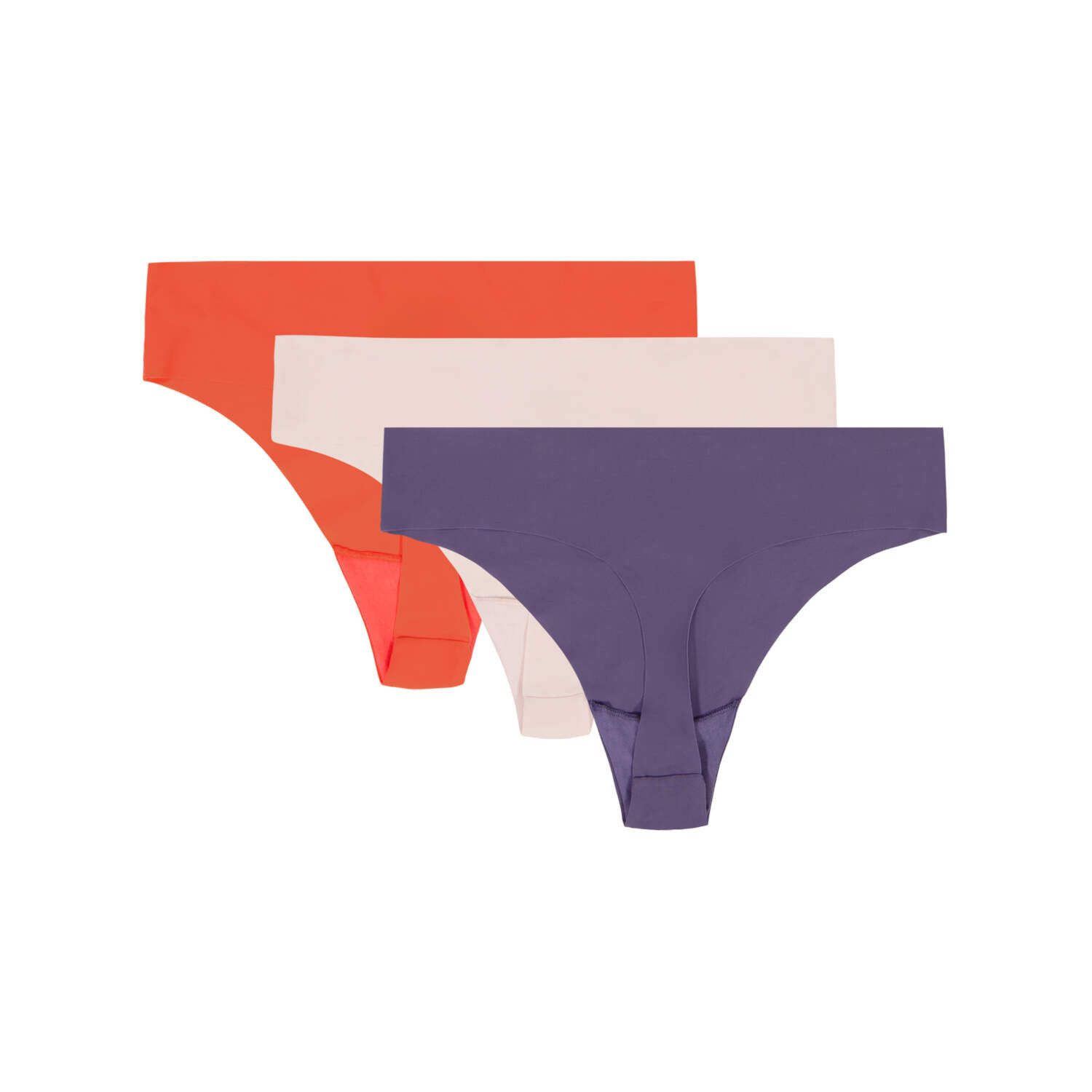 Under Armour® Slip Under Armour Damen Slips PURE STRETCH THONG-SOLID 3 Pack UUSHJ135