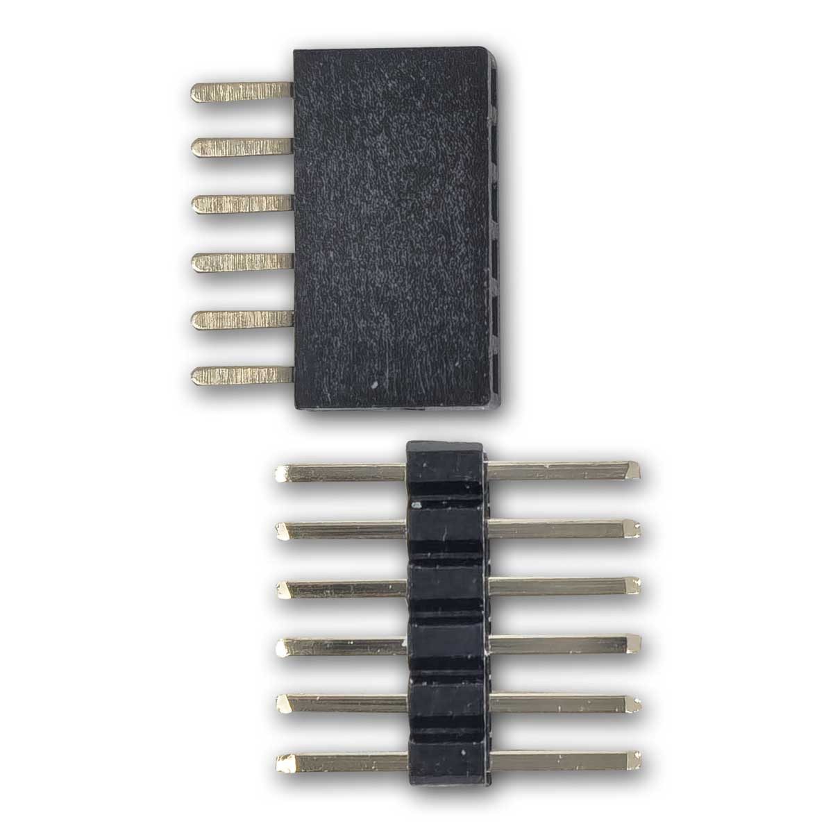 world-trading-net DIN-Stecker 10 Paar Mini Steckverbinder RM1,27mm, 6-polig