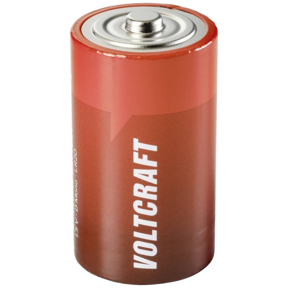 Mono-Batterien 2er-Set Alkaline VOLTCRAFT Akku