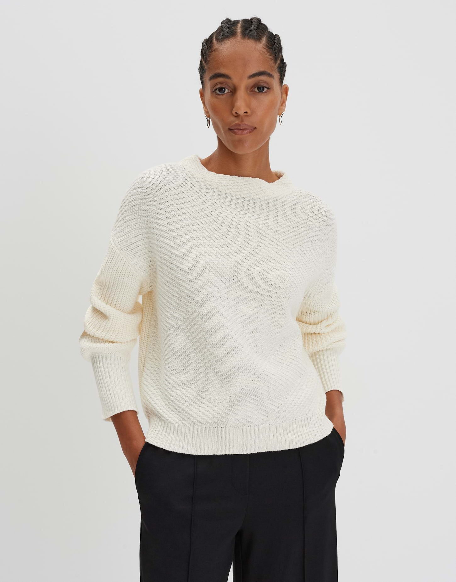 Strickpullover Strickpullover TELLINA mit graphischem Muster
