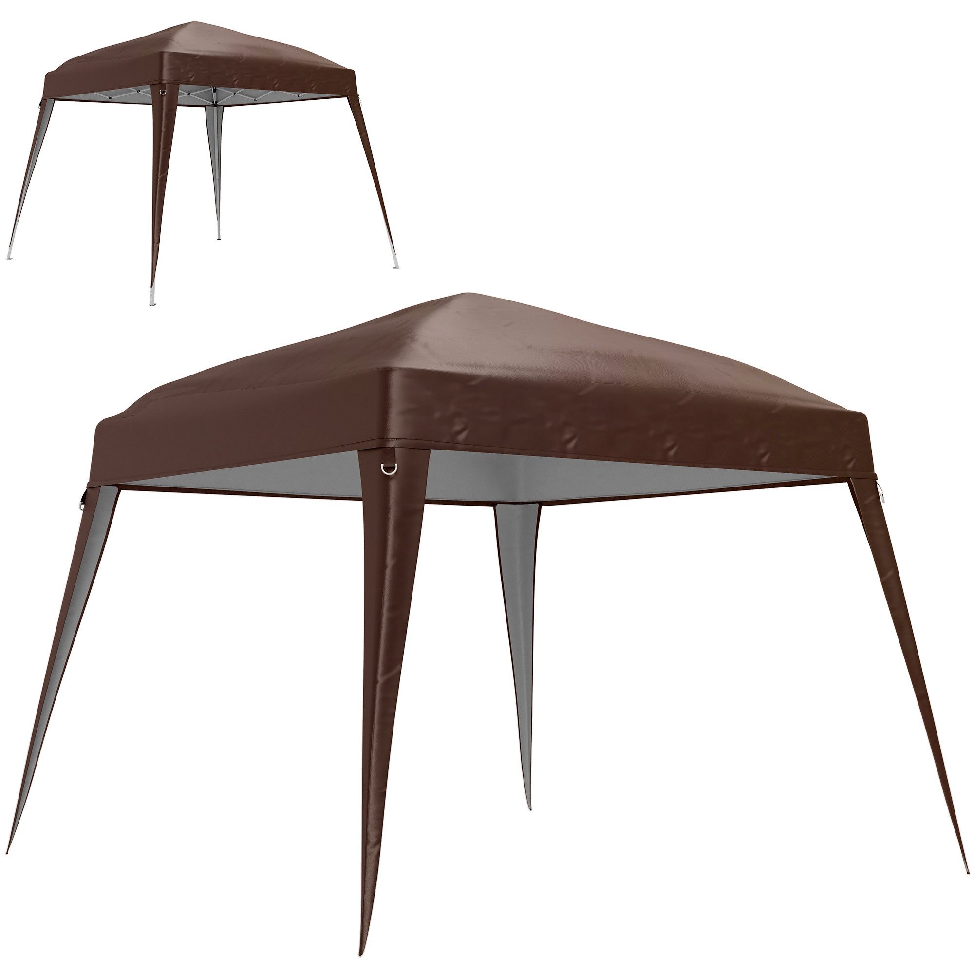 FANNOU Pavillon-Ersatzdach 3x3 m, Wasserabweisend Sturmfest stabil Pavillondach, 5,76 g/m², Baldachin Partyzelt Ersatzbezug Abdeckung für Gartenpavillon