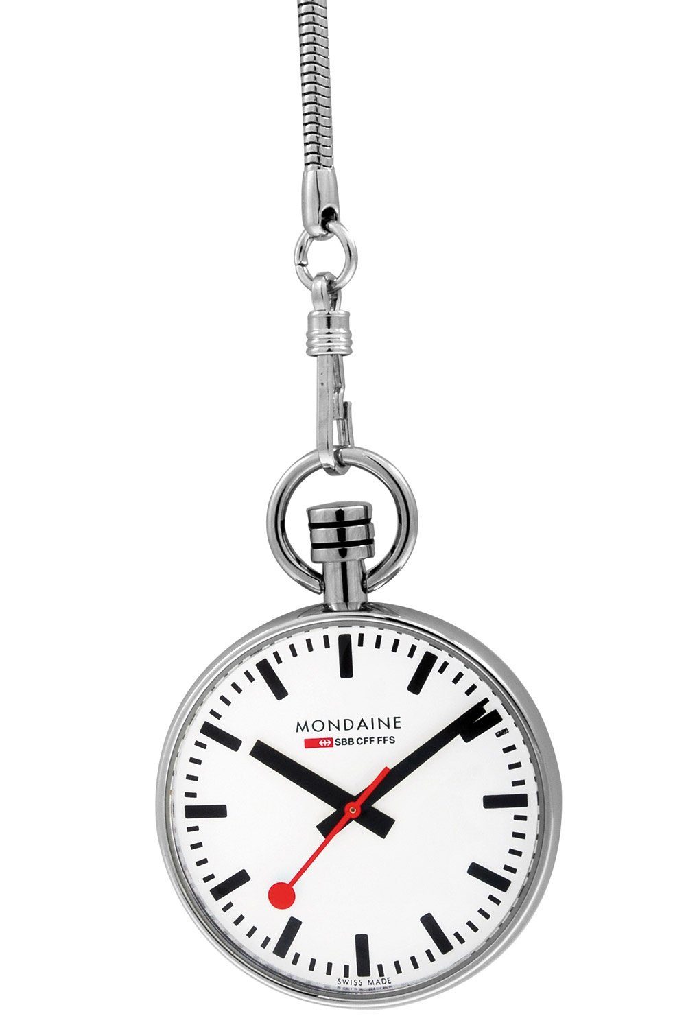 MONDAINE Taschenuhr mit Kette, (1-tlg)