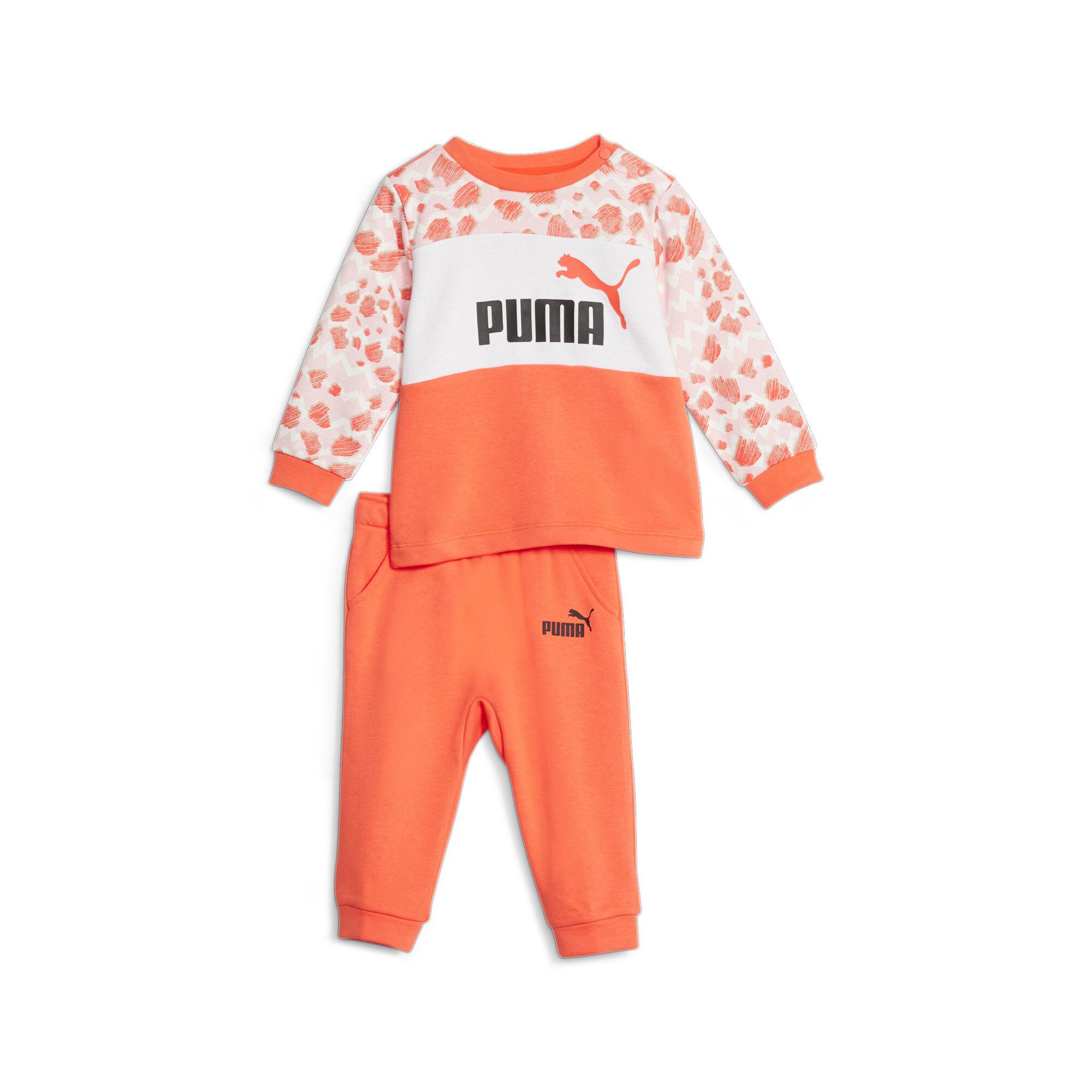 PUMA Jogginganzug ESS MIX MTCH Infants Jogge HOT HEAT
