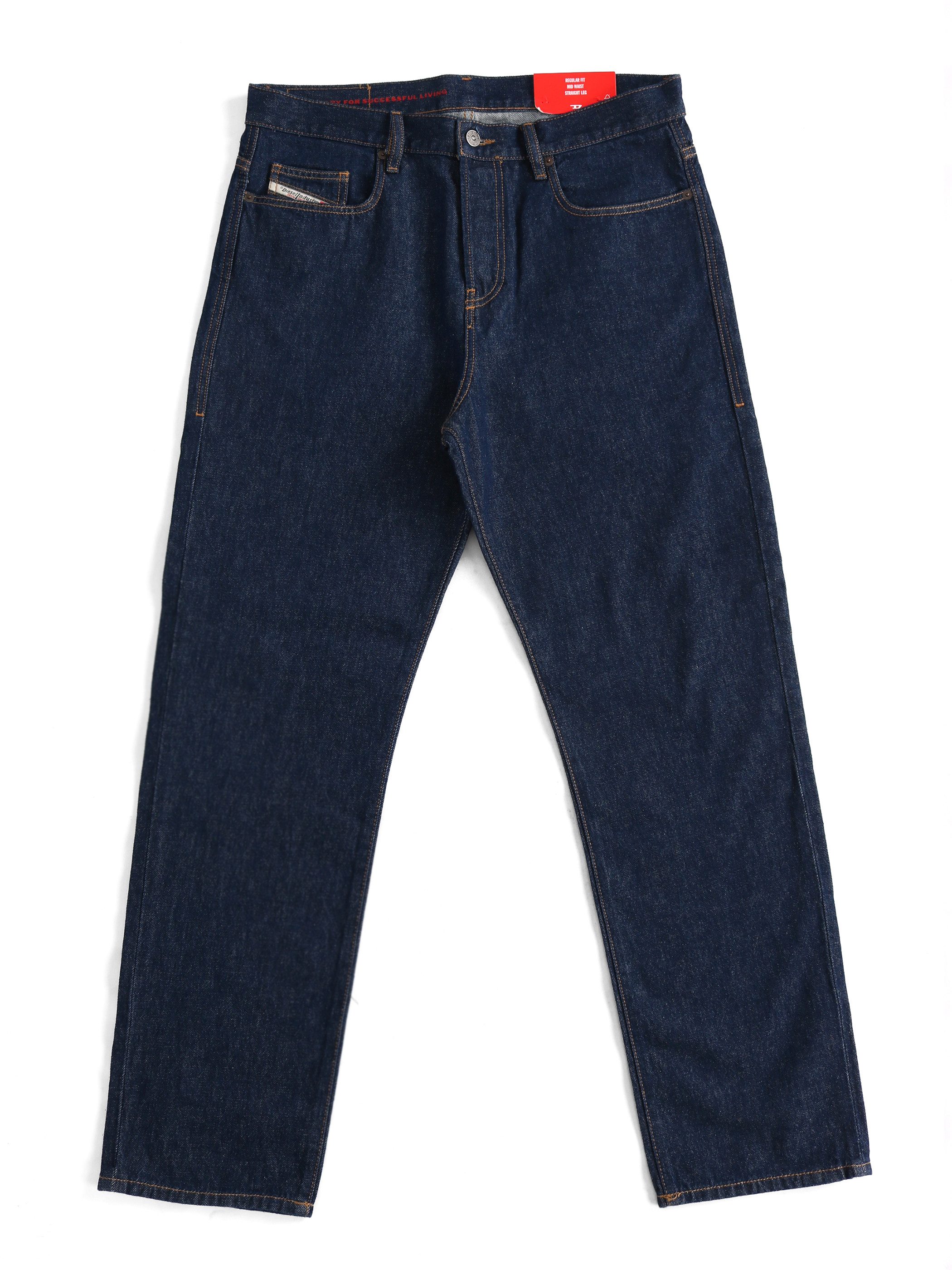 Diesel Straight-Jeans klassischer Regular Fit - 2020 D-Viker Z9B85 bequemer Sitz, ohne Stretch