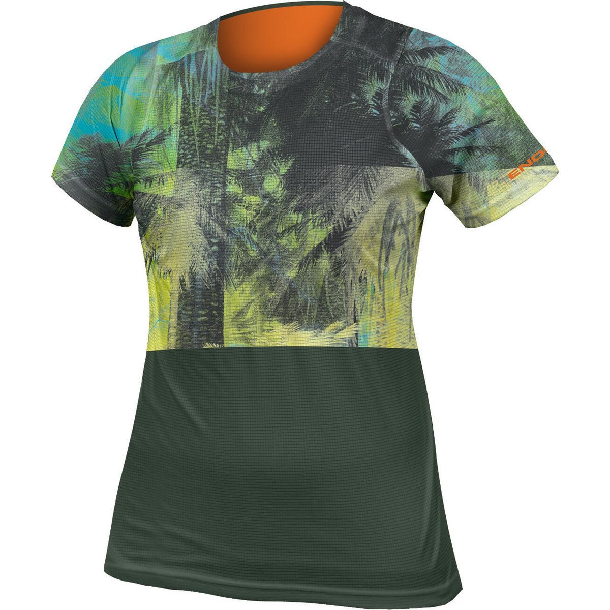 Endura Radtrikot Damen Tropical T-shirt LTD Graphics Trail T-Shirt in limitierter Auflage