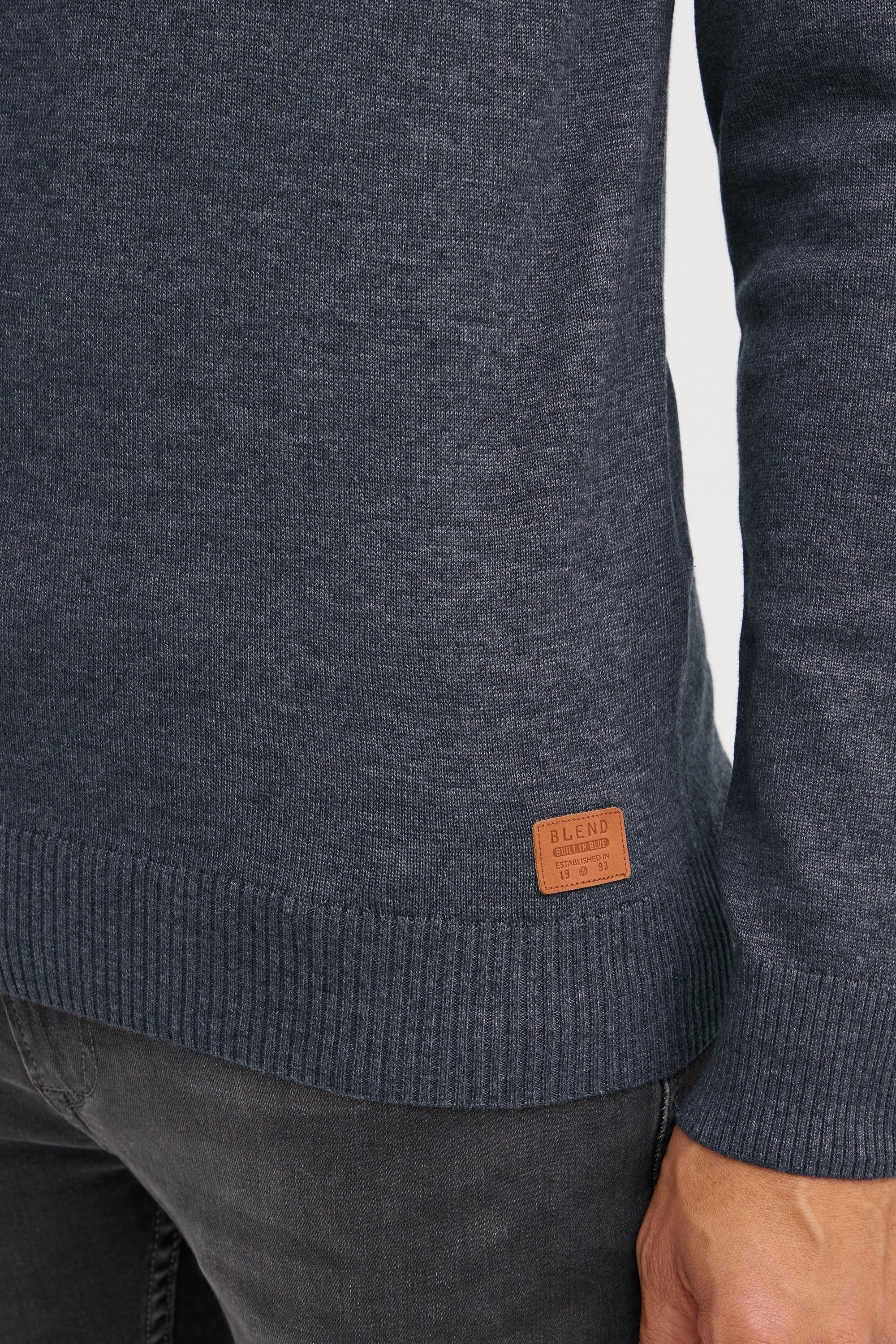 Blend Strickpullover BHLars Strickpullover mit aufgestickten Ellenbogenpatches