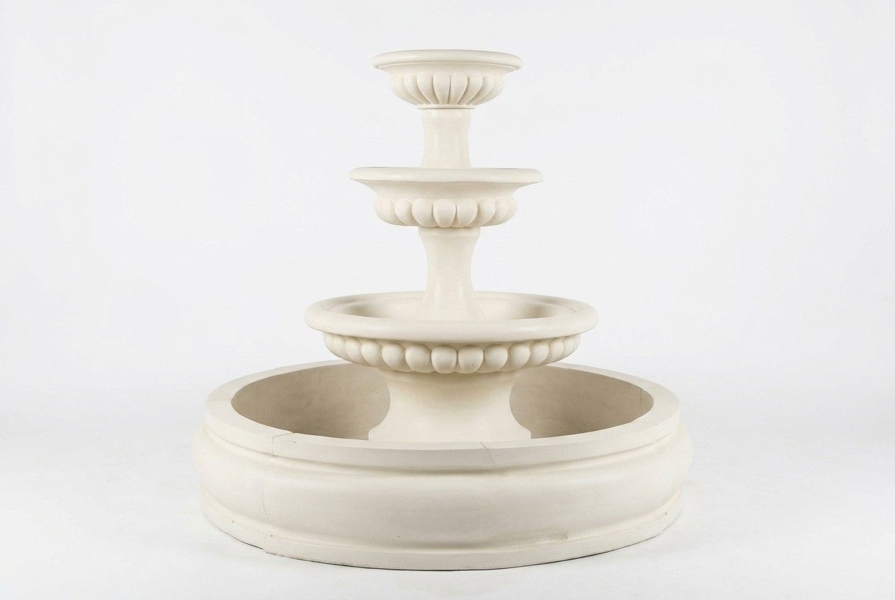 Xlmoebel Gartenbrunnen Eleganter Zierbrunnen handgefertigt aus hochwertigem Material Sofort, (1 tlg), Hergestellt in Europa