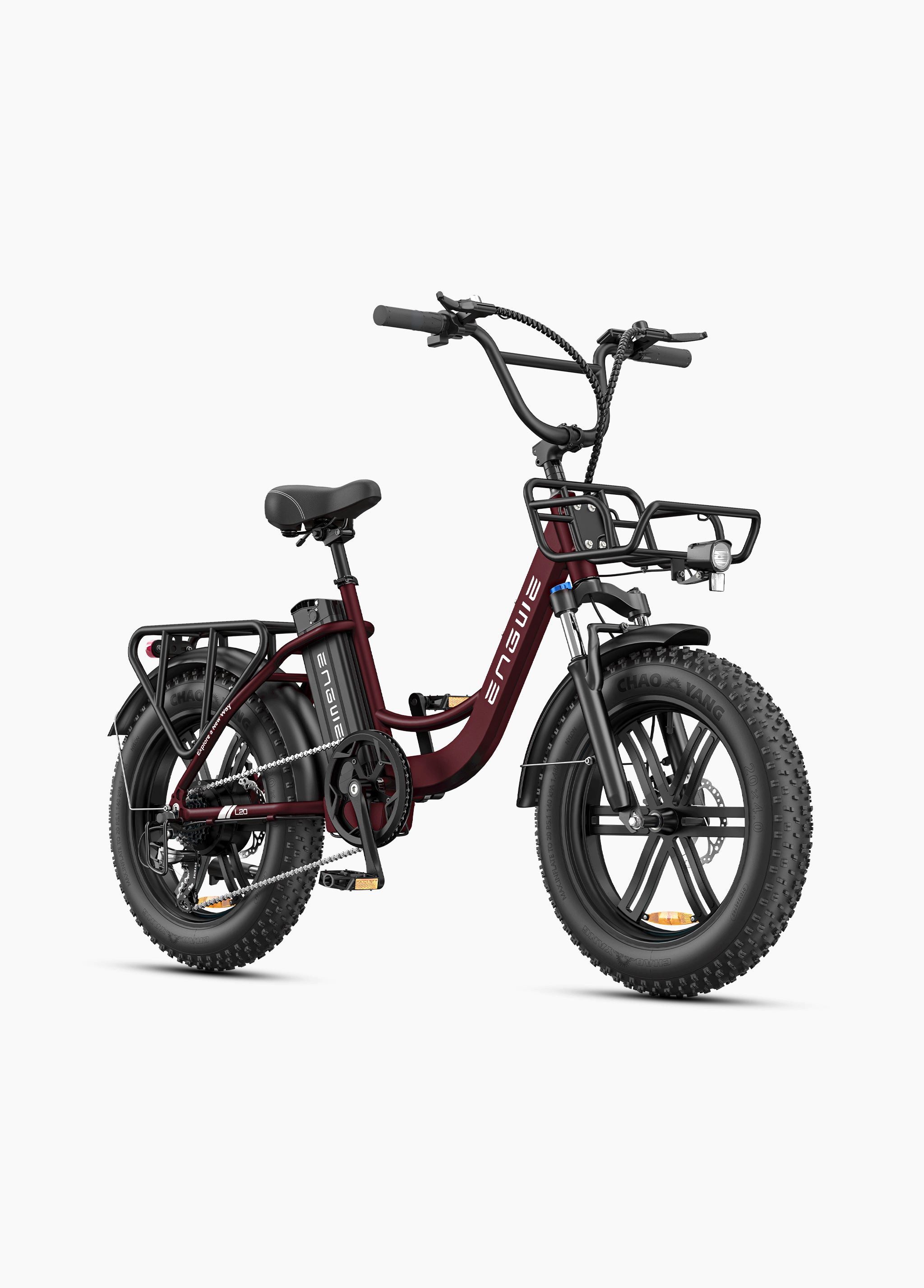 ENGWE E-Bike Cityrad L20 Boost, 7 Gang Shimano, Kettenschaltung, Heckmotor, 624 Wh, Tiefeinstieg, Drehmomentsensor und 75-Nm-Boost-Taste