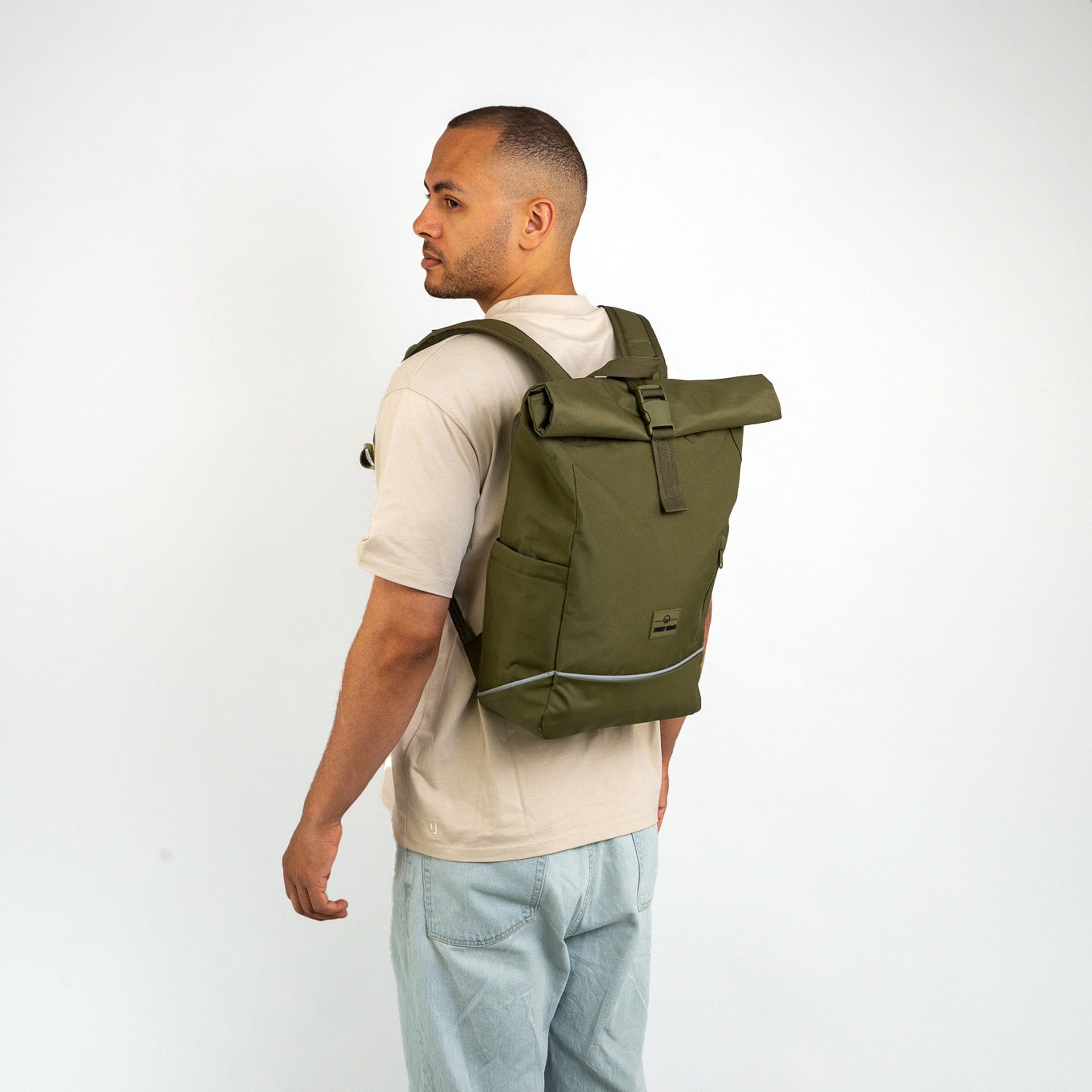 Johnny Urban Fahrradtasche ROBIN MEDIUM BIKE, 2in1 Rucksack und Fahrradtasche (1-tlg), Flexible Größe, Wasserabweisend