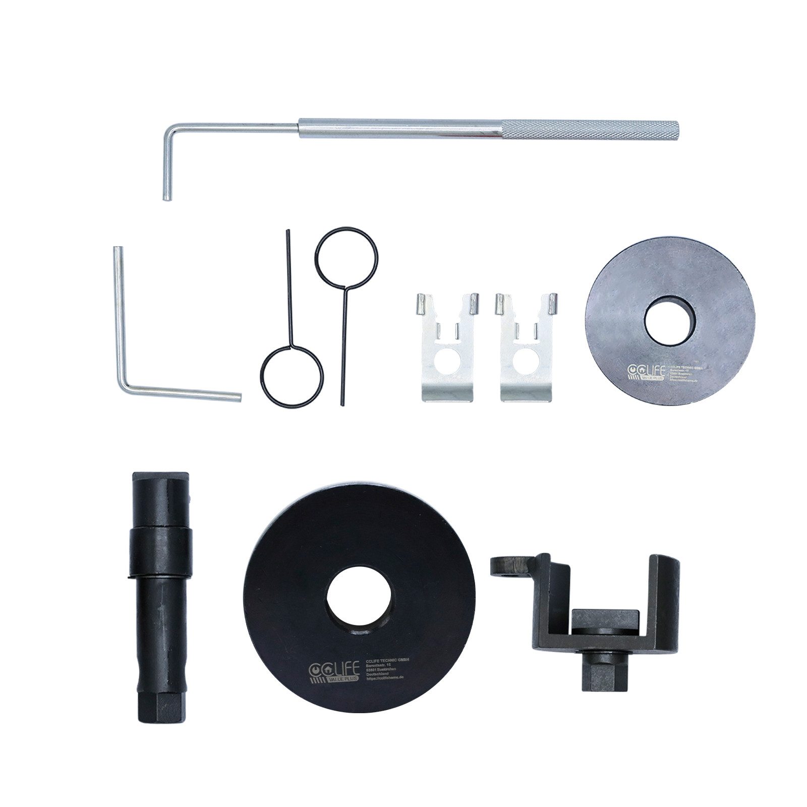 CCLIFE Montage-Kit Motor Einstellwerkzeug Steuerkette Wechsel Satz, B: 29 cm, L: 37 cm