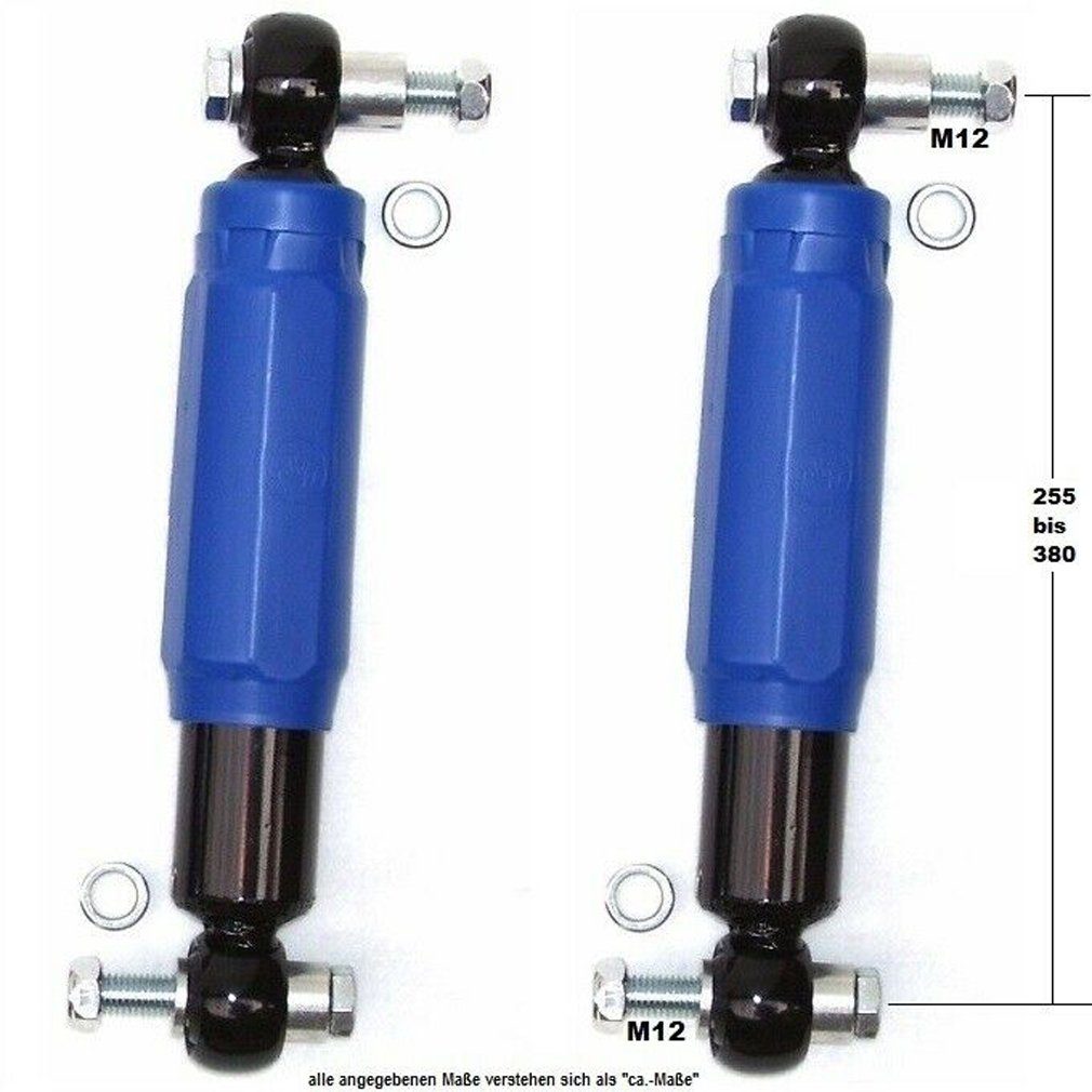 Apex Druckfeder 2x Achsstoßdämpfer A27510 Anhängerstoßdämpfer 1400/2800kg QUADRA