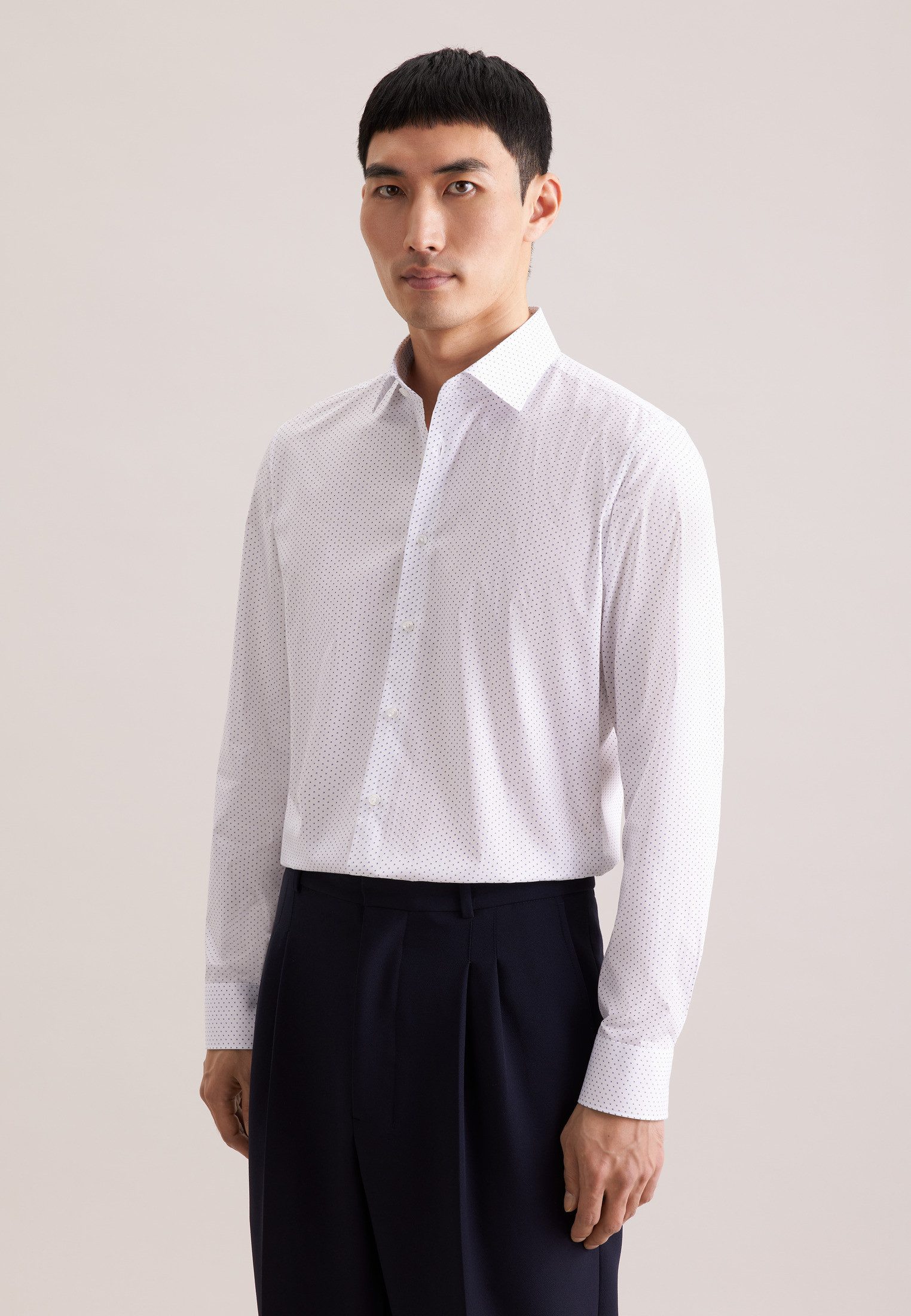 Businesshemd Schwarze Rose