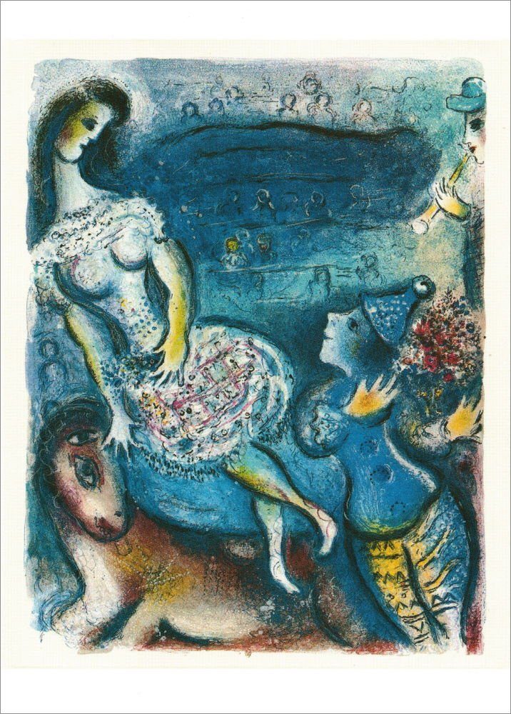 Postkarte Kunstkarten-Topseller-Set Marc Chagall