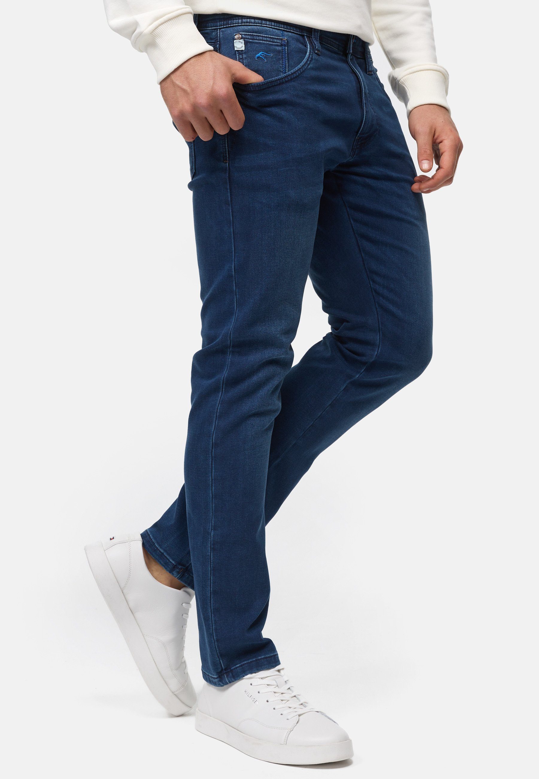 Indicode Regular-fit-Jeans Herren INCoil Jeanshose Hose Herrenhose
