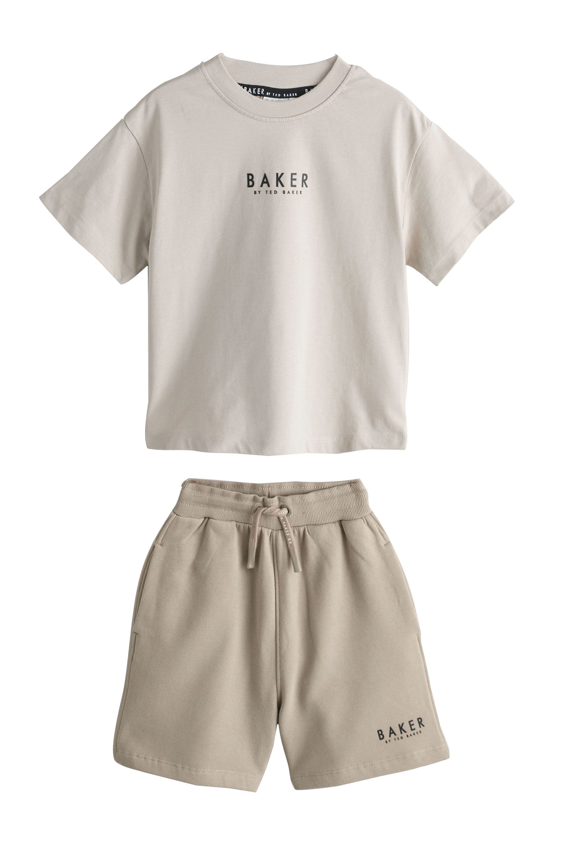 T-Shirt & Shorts Baker by Ted Baker Oversized Fit T-Shirt + Shorts