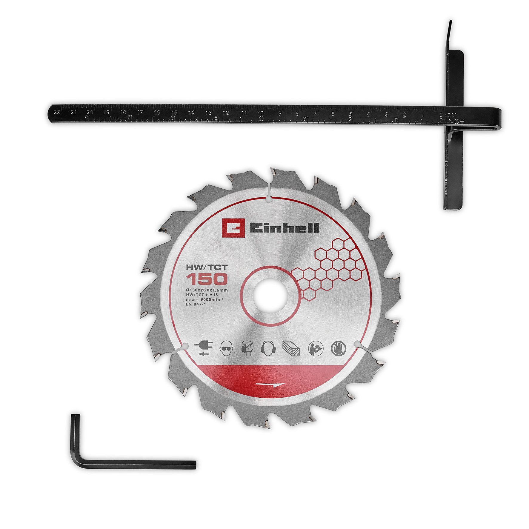 Einhell Akku-Handkreissäge TE-CS 18/150-2 Li - Solo, ohne Akku und Ladegerät