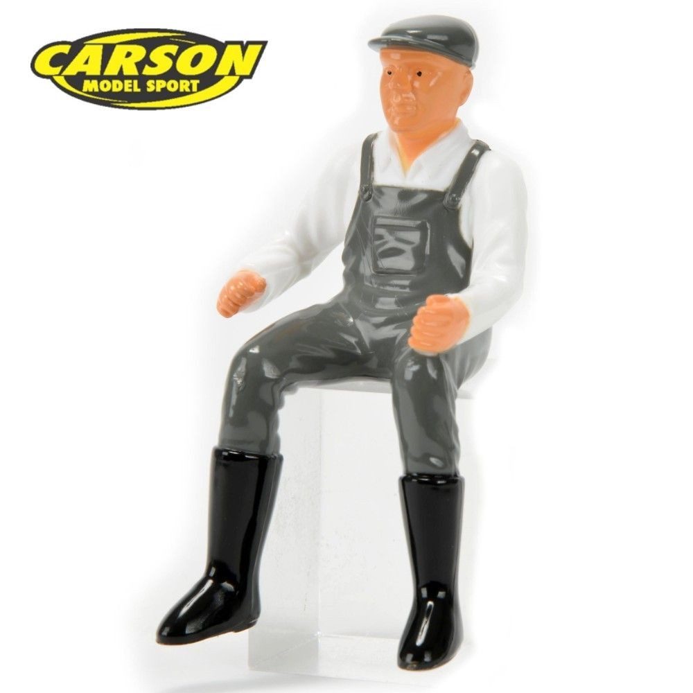 CARSON Carson 1:14 Modellbau Figur LKW Line Fahrerfigur Robert RC-Ladegerät
