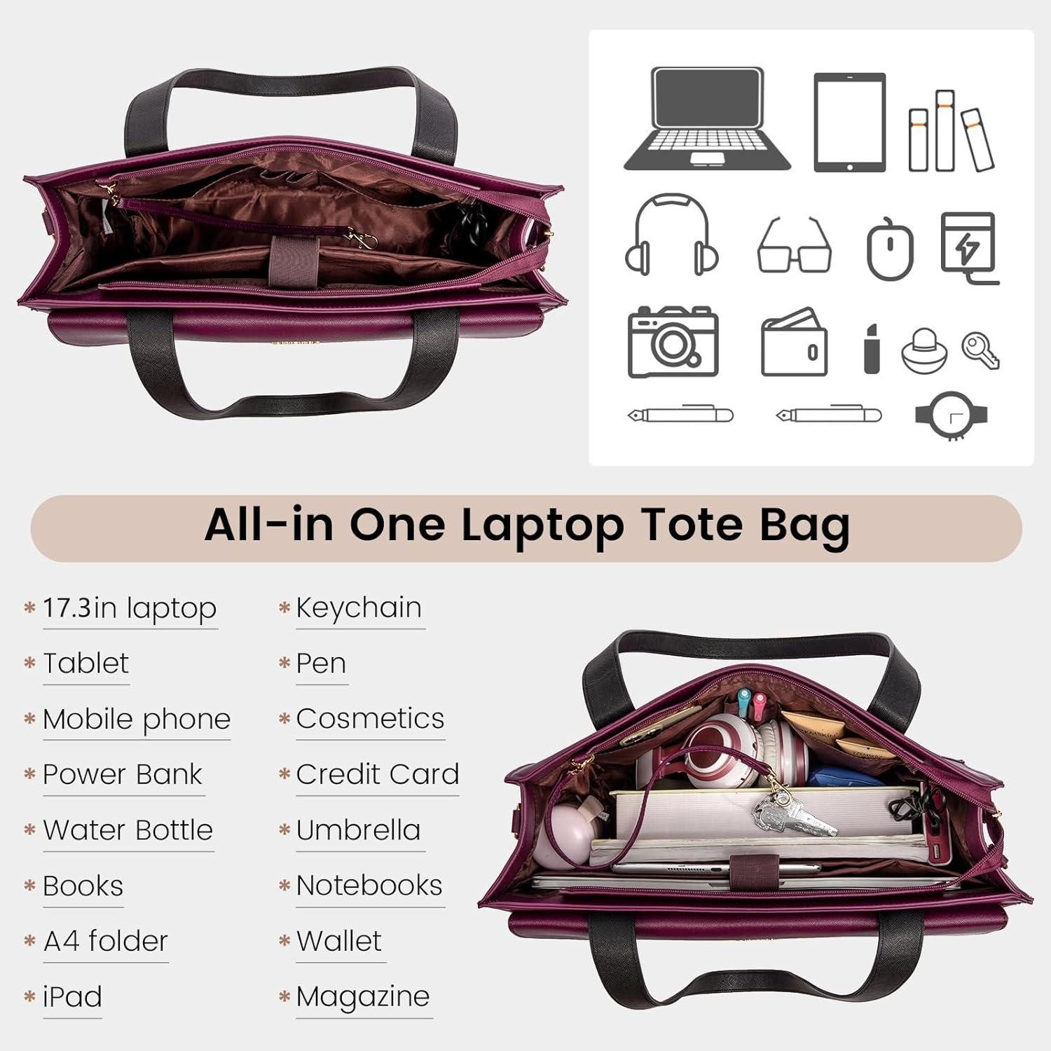 LuxusKollektion Laptoptasche Laptoptasche Damen 17,3 Zoll günstig online kaufen