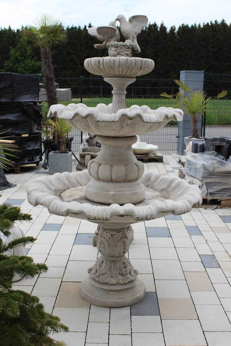 JVmoebel Gartenbrunnen, Zierbrunnen Springbrunnen Skulptur Brunnen Deko Garten Fontaine Teich Neu Sofort