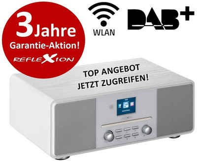 Reflexion »HRA19INT« Internet-Radio (Digitalradio (DAB), 160 W, 2,4" TFT Farbdisplay, Bluetooth, AUX-IN, Kopfhöreranschluss, WLAN)