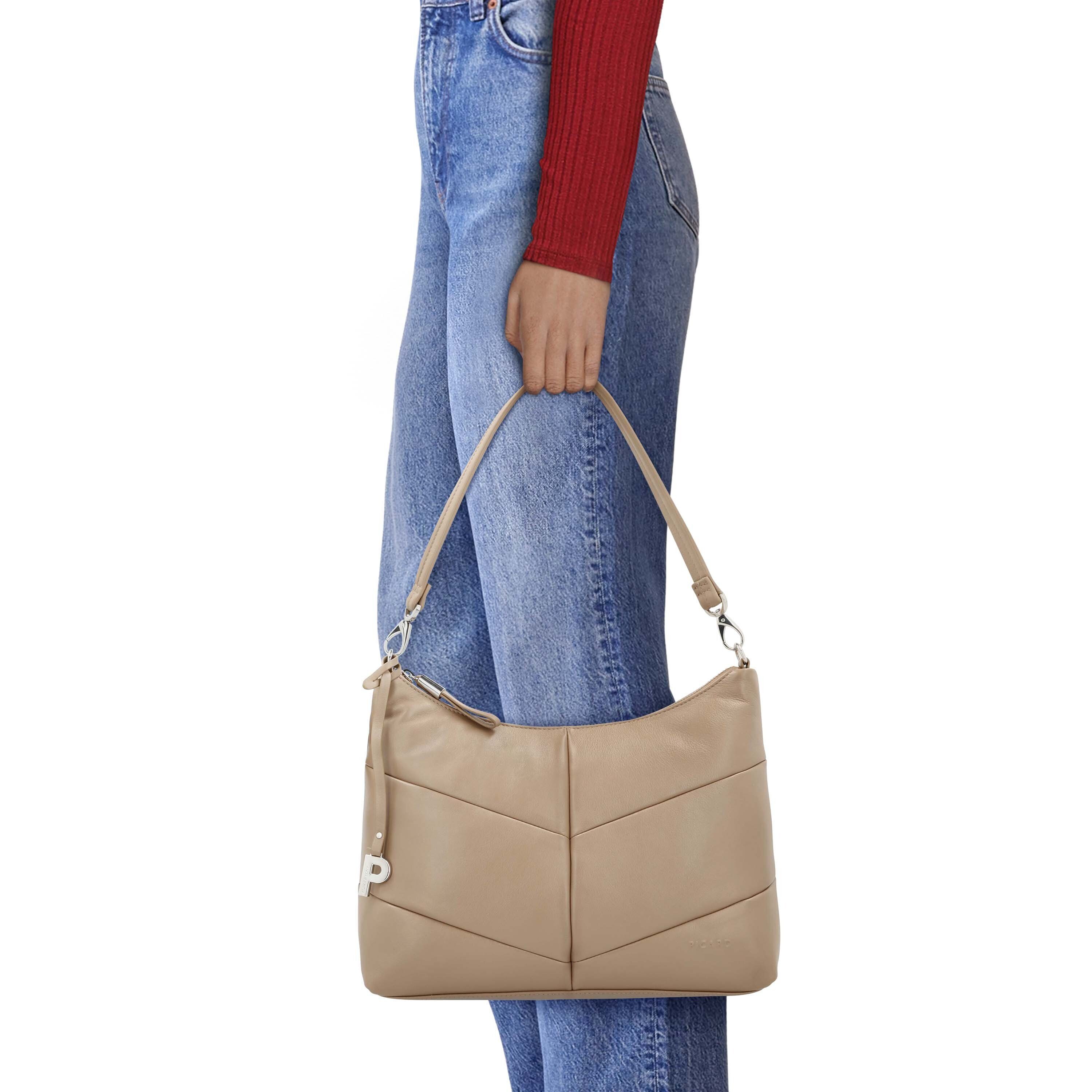 Picard Schultertasche PICARD Schultertasche Warm Up aus Echtleder