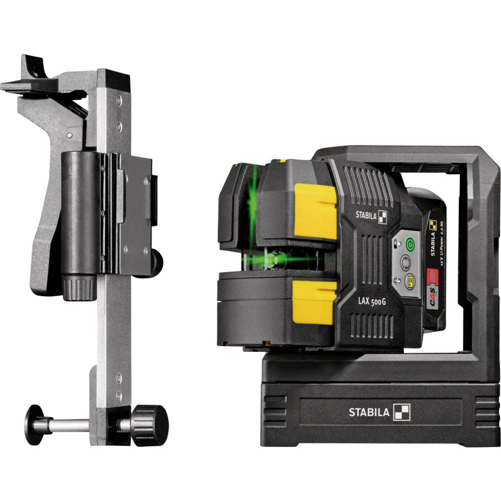 Stabila Nivelliergerät Stabila LAX 500 G Kreuzlinienlaser Reichweite (max): 40 m, (LAX 500 G)