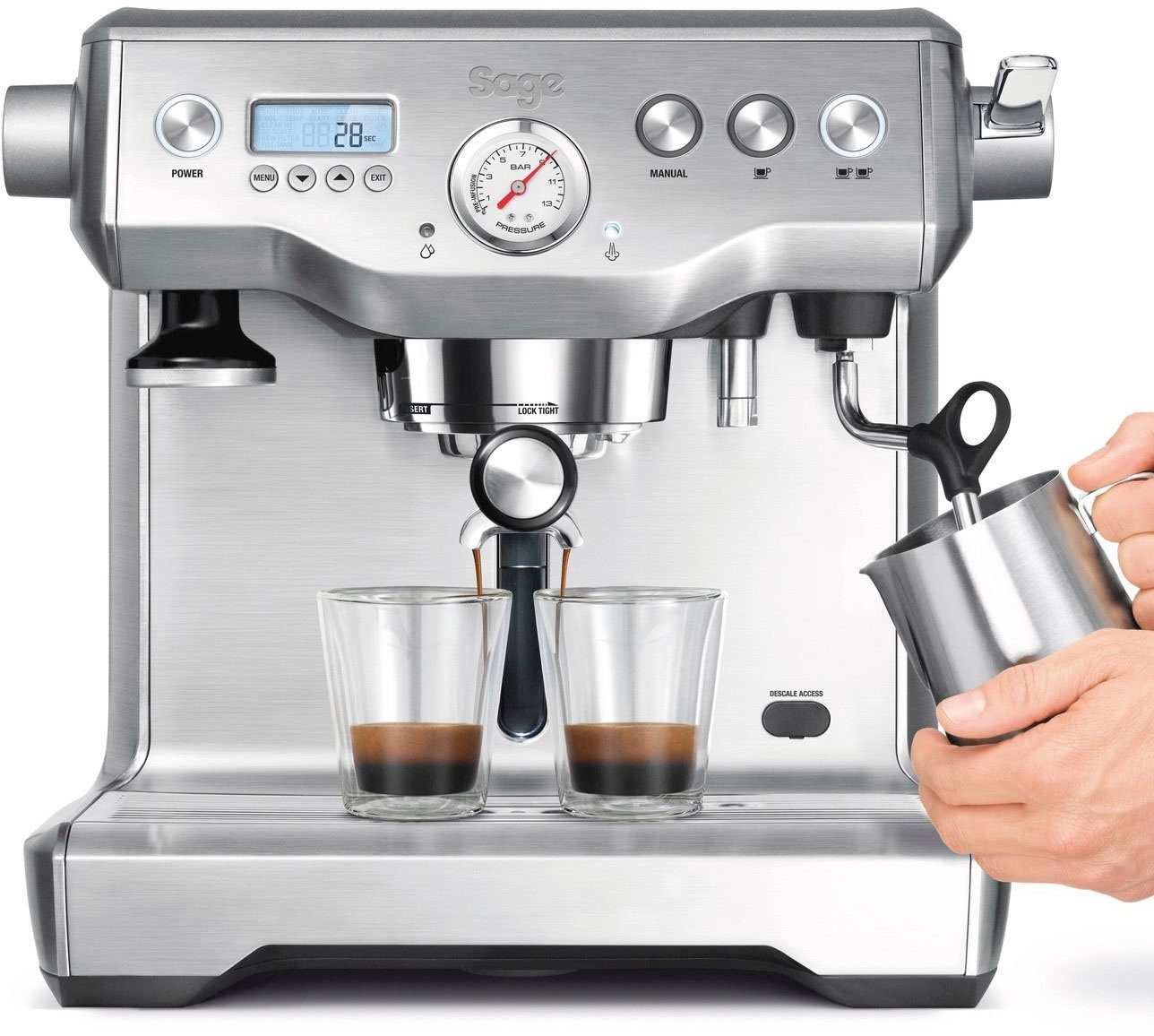 Sage Espressomaschine the Dual Boiler, SES920BSS