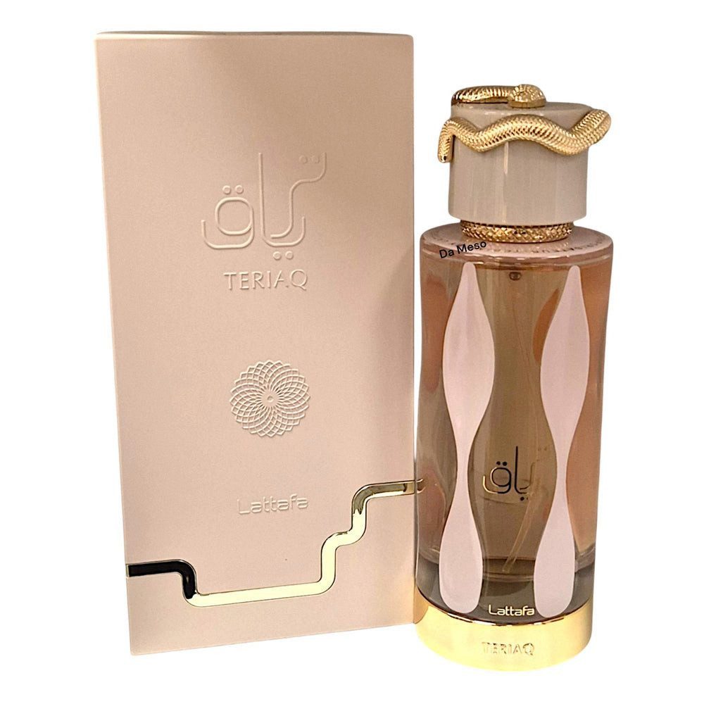 Lattafa Eau de Parfum Teriaq, Glasflakon, Parfüm EDP, Damenduft