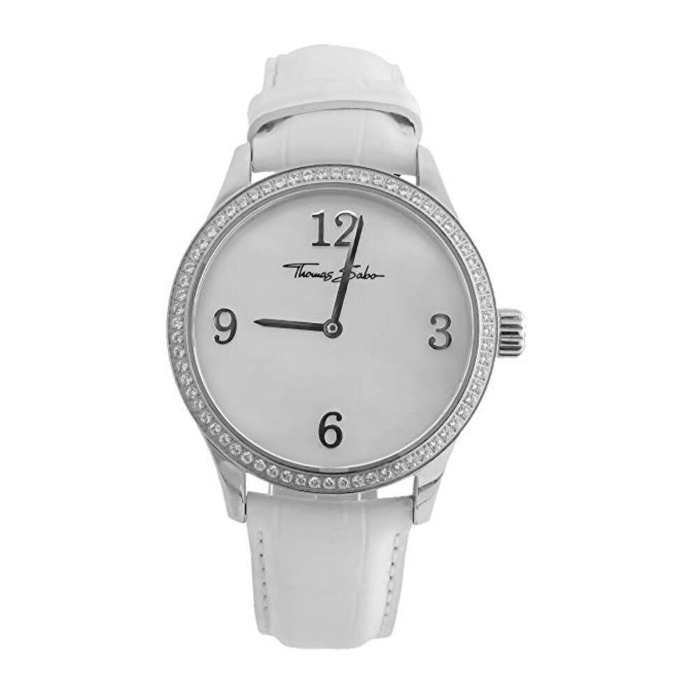 Quarzuhr WA0045-215-202 Damen-Uhr Analog Quarz mit Leder-Band