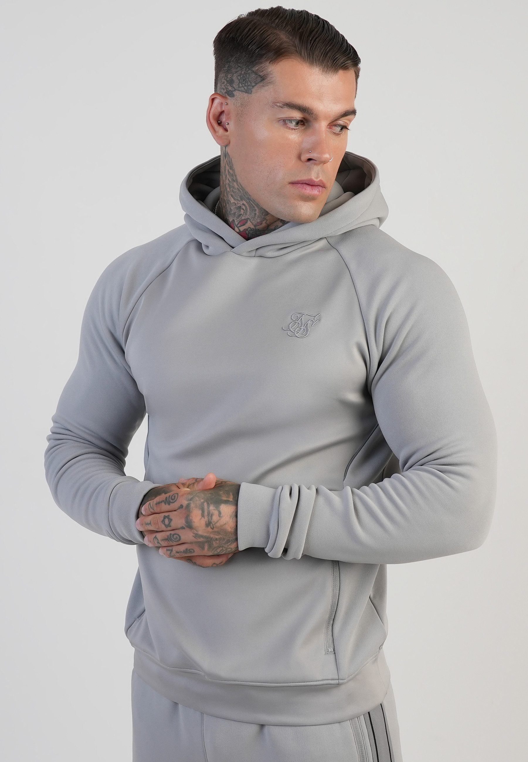 Siksilk Hoodie SikSilk Herren Muscle Fit Hoodie günstig online kaufen