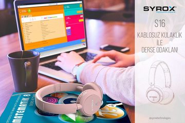 Syrox Syrox S16 Bluetooth Kopfhörer On-Ear-Kopfhörer Bluetooth-Kopfhörer