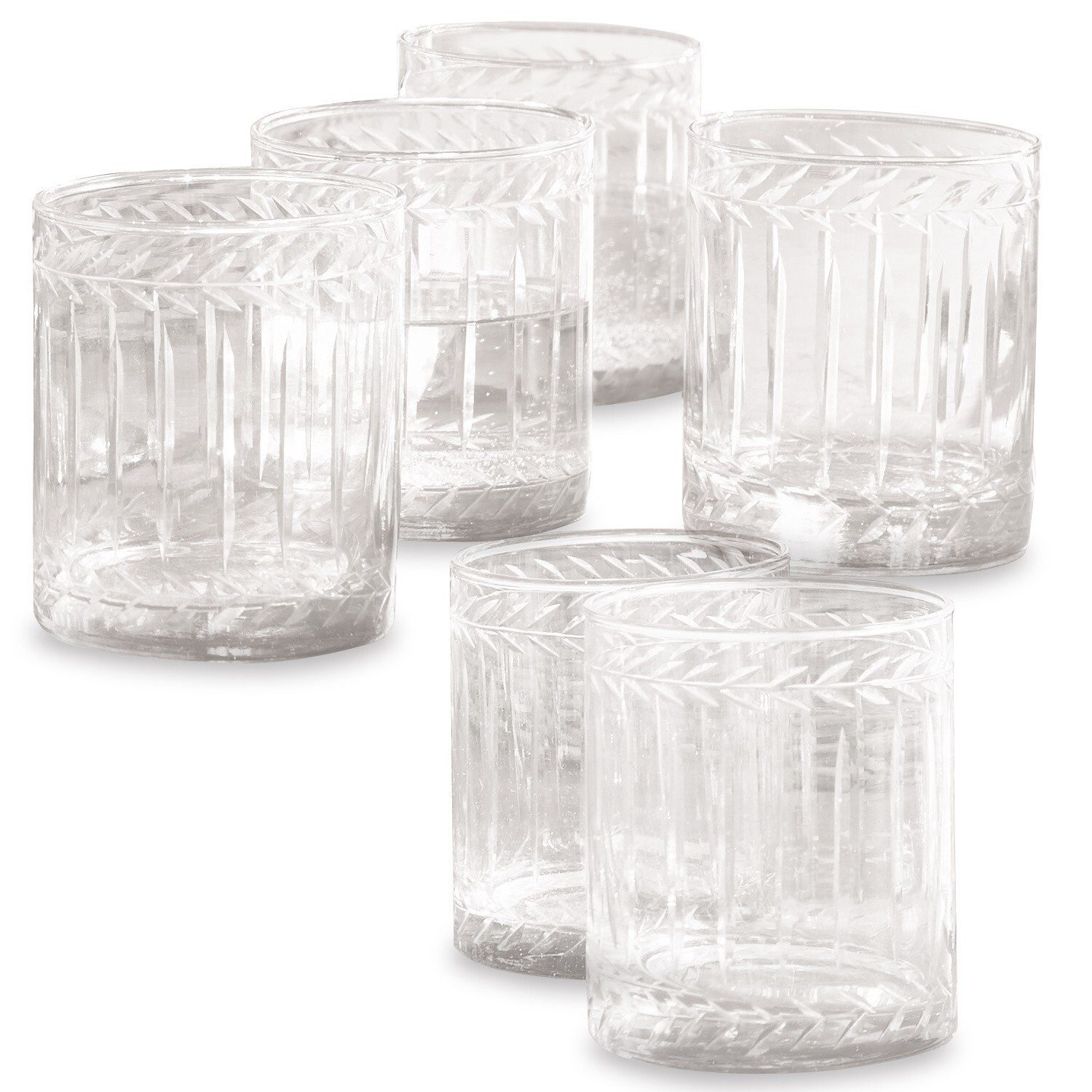 Mirabeau Glas Glas 6er Set Padiès klar, Glas, none