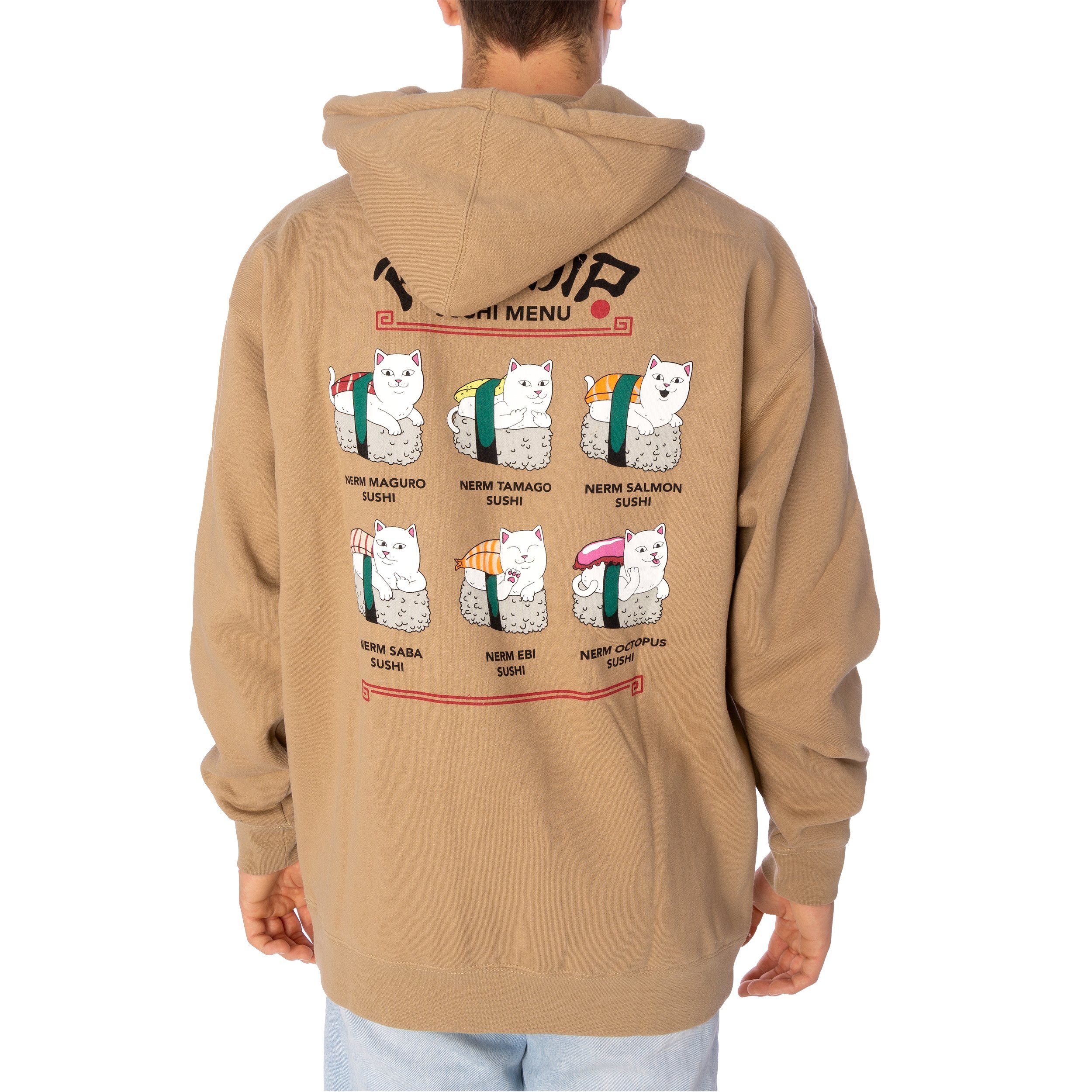 RIPNDIP Hoodie Hoodie Ripndip Sushi Nerm (1-tlg) Kängurutasche