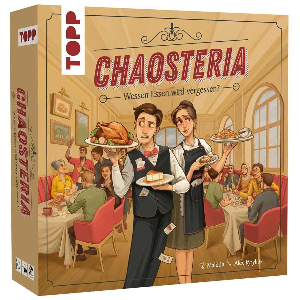 frechverlag Spiel Chaosteria - Wessen Essen wird vergessen?