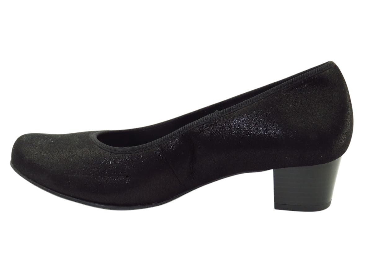Semler Samt Metall schwarz Pumps günstig online kaufen