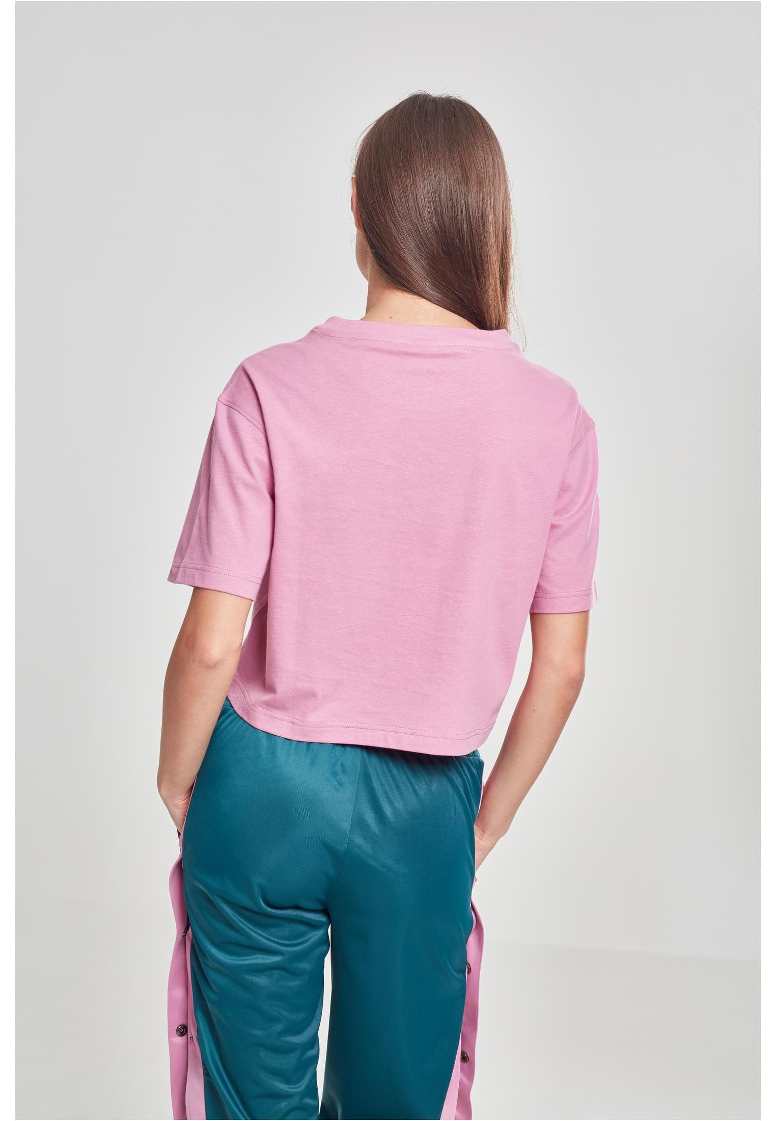CLASSICS T-Shirt Ladies Short URBAN (1-tlg) Oversized Damen coolpink Tee
