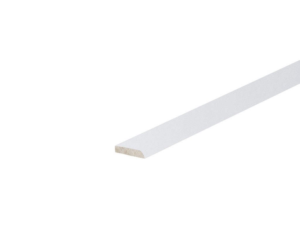 PROFI Sockelleiste Sockelleiste uni weiß selbstklebend, L: 240 cm
