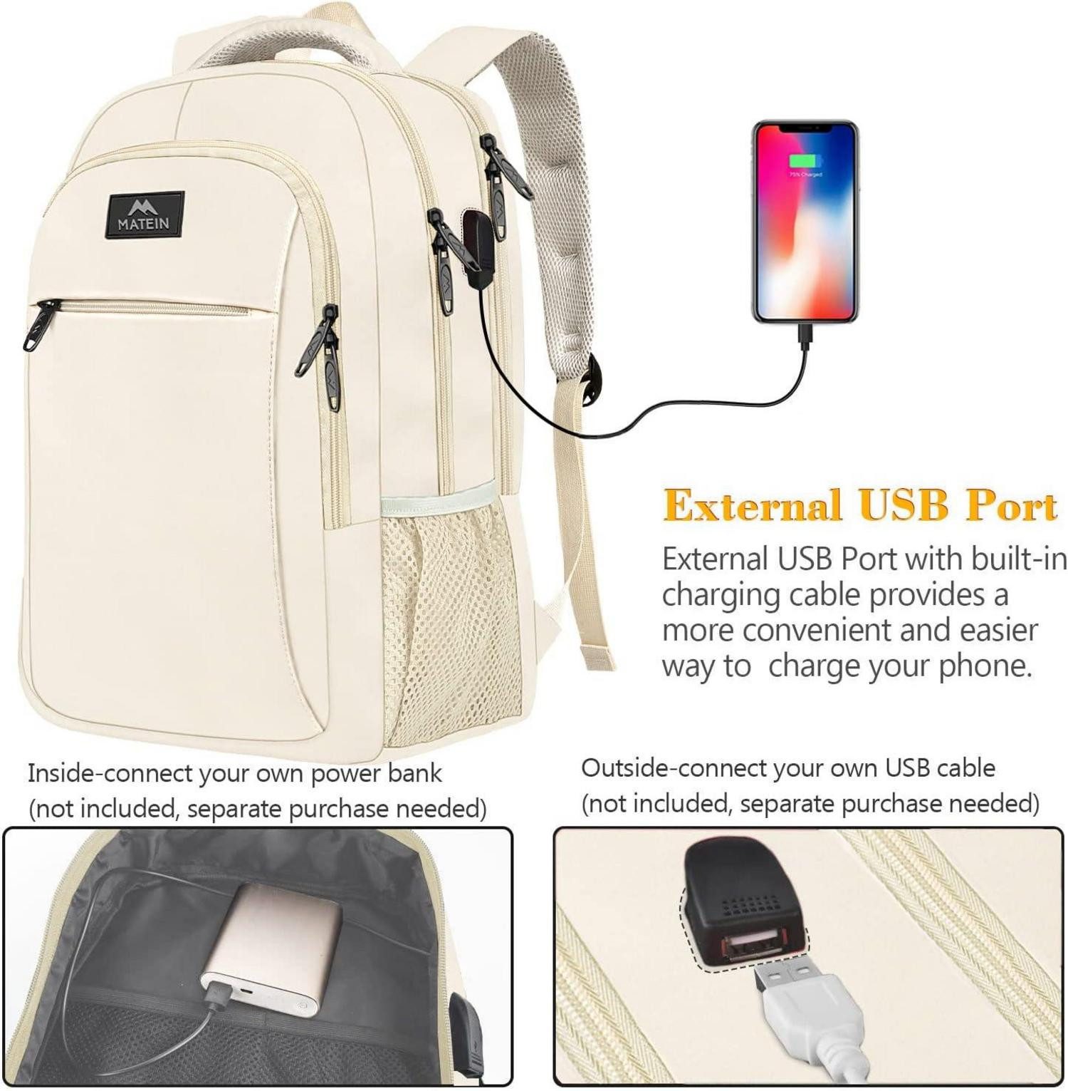 LuxusKollektion Laptoprucksack 15,6 Zoll Laptop Rucksack günstig online kaufen