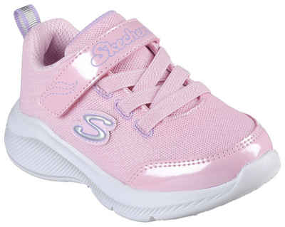 Skechers Kids SOLE SWIFTERS Lauflernschuh Sneaker, Klettschuh, Mädchen Schuh mit schönen Glitzerdetails